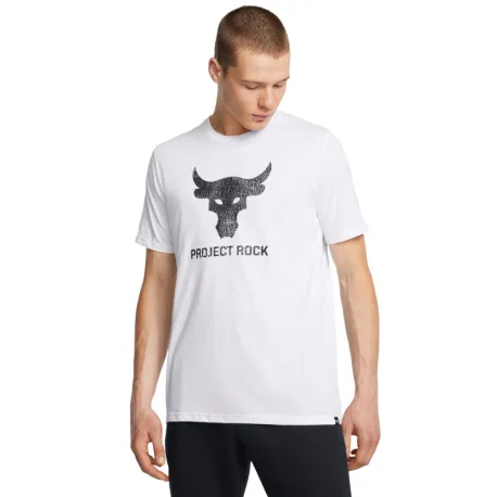 Pánske tričko s krátkym rukávom UNDER ARMOUR UA Brahma Bull SS-WHT