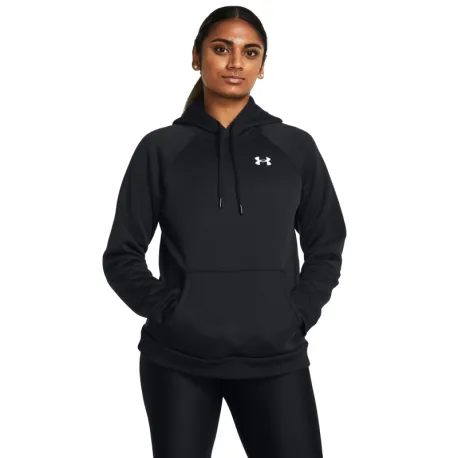 Dámska zateplená mikina s kapucňou UNDER ARMOUR UA Armour Fleece Hoodie-BLK