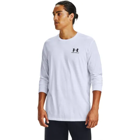 Pánske tričko s dlhým rukávom UNDER ARMOUR UA SPORTSTYLE LEFT CHEST LS
