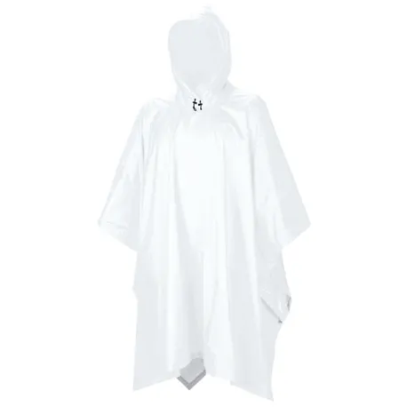 Juniorský pršiplášť FRENDO JUNIOR EVA PONCHO WHITE