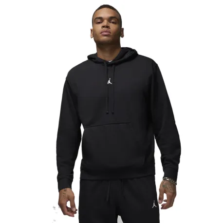 Pánska mikina s kapucňou NIKE M JORDAN DF SPRT CSVR FLC PO-010 BLACK WHITE