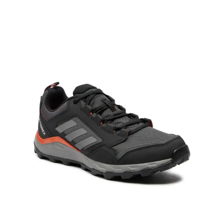 Pánska bežecká trailová obuv ADIDAS Terrex Tracerocker 2 grey six grey four impact orange
