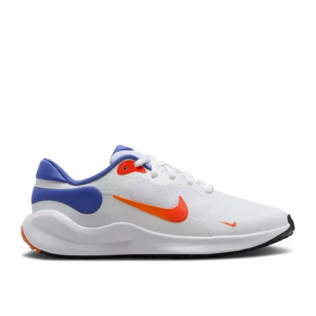 Chlapčenská športová obuv (tréningová) NIKE Revolution 7 GS white team orange astranomy blue