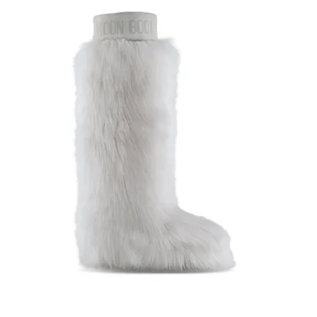 Vysoké zimné topánky MOON BOOT RESORT COL. YETI EXTRA -A005 OFF WHITE
