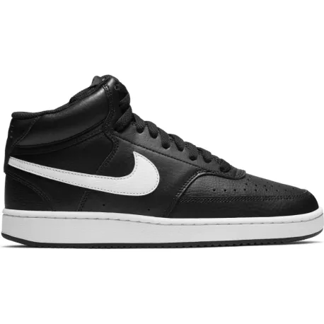 Dámska rekreačná obuv NIKE Wmns Court Vision Mid black white