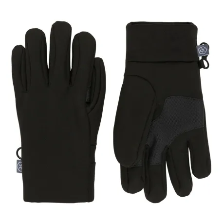 Detské rukavice COLOR KIDS Gloves Softshell 1191-Black