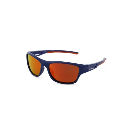 Polarizačné slnečné okuliare H.I.S. POLARIZED HPS40103-1, blue, brown with orange mirror POL, 52-14-123