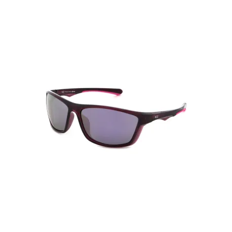 Polarizačné slnečné okuliare H.I.S. POLARIZED HPS37102-3, purple, brown with pink mirror POL, 64-15-130