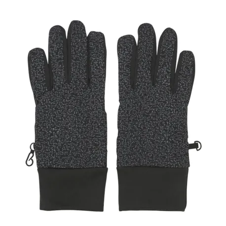 Detské rukavice COLOR KIDS Gloves-Smart Touch, Reflective-1191-Black
