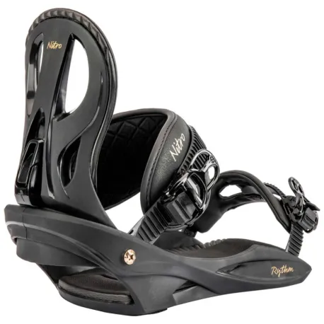 Dámske snowboardové viazanie NITRO 24 vázání RYTHM black bronze