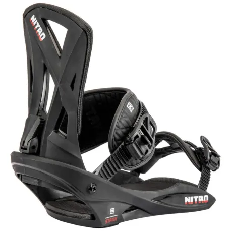 Pánske snowboardové viazanie NITRO 24 vázání STAXX black