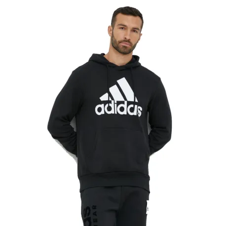 Pánska mikina s kapucňou ADIDAS M BL FT HD-IC9363-Black