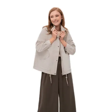 Dámska bunda VOLCANO SANGRIA-102-BEIGE