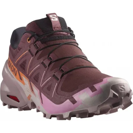 Dámska bežecká trailová obuv SALOMON Speedcross 6 catawba grape papaya deauville mauve