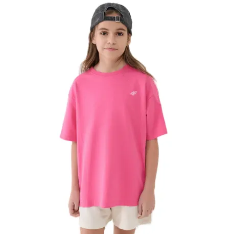 Dievčenské tričko s krátkym rukávom 4F JUNIOR TSHIRT F1851-54S-PINK