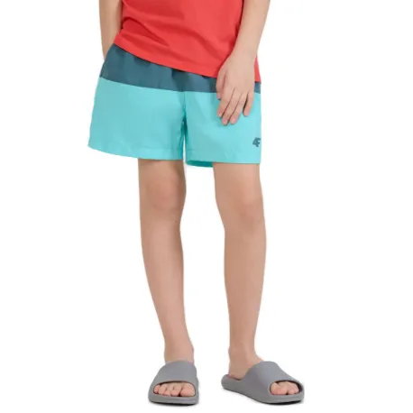 Chlapčenské plavky 4F JUNIOR BOARD SHORTS M116-46S-TEAL