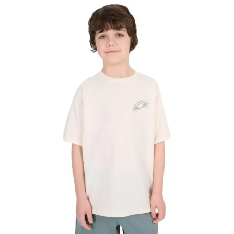 Chlapčenské tričko s krátkym rukávom 4F JUNIOR TSHIRT M1914-11S-OFF WHITE