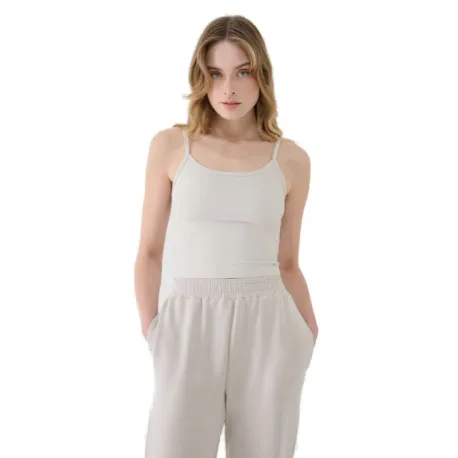 Dámske tielko 4F SLEEVELESS F127-83S-BEIGE