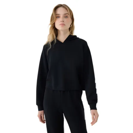Dámska mikina s kapucňou 4F SWEATSHIRT F1562-20S-DEEP BLACK
