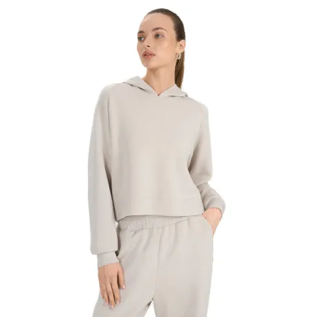 Dámska mikina s kapucňou 4F SWEATSHIRT F1562-83S-BEIGE
