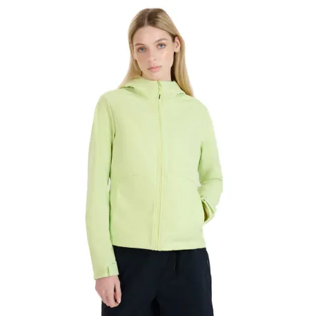 Dámska turistická bunda 4F SOFTSHELL JACKET F320-45S-CANARY GREEN