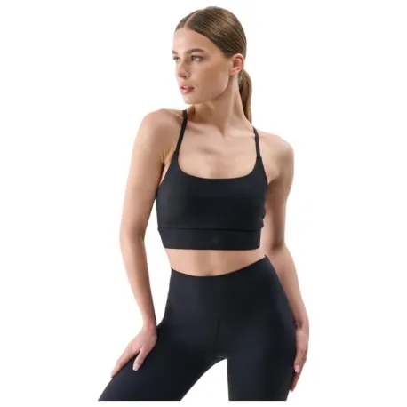 Dámska tréningová športová podprsenka 4F SPORT BRA F181-20S-DEEP BLACK