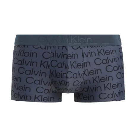 Pánske boxerky CALVIN KLEIN 1 PACK-LOW RISE TRUNK-MESH LOGO_INK