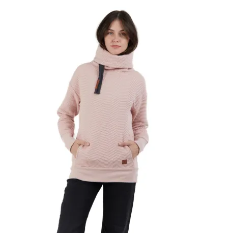 Dámska mikina FUNDANGO Aliz Pullover-330-rose