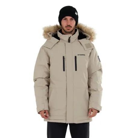 Pánska bunda FUNDANGO Spirit Parka Jacket-636-cashmere