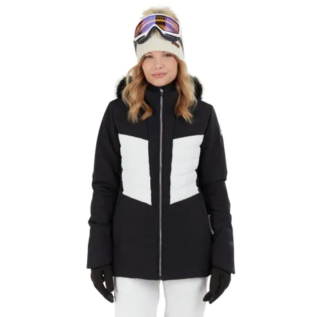 Dámska lyžiarska bunda FUNDANGO Salina Padded Jacket-890-black