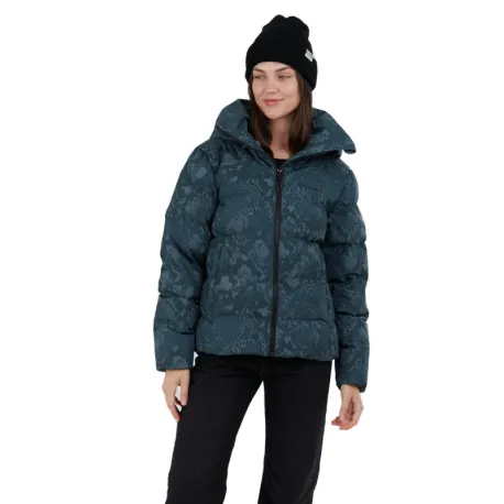 Dámska bunda FUNDANGO Amber Padded Jacket-598-forest