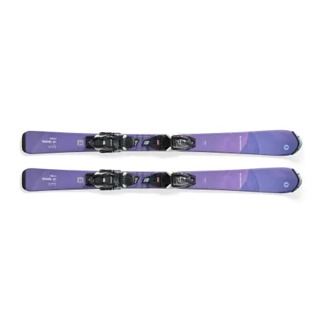 Juniorské lyže na zjazdovku - on piste s viazaním BLIZZARD Pearl JR + FDT JR 7, purple