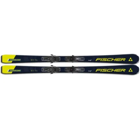 Lyže na zjazdovku - on piste s viazaním FISCHER RC4 SUPERCOMP SLR + RS 10 GW SLR