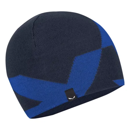 Zimná čiapka SALEWA PURE REVERSIBLE AM BEANIE blue