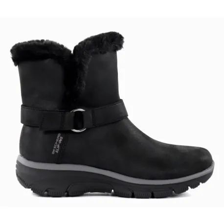 Dámske členkové zimné topánky SKECHERS Easy Going Dreamer black black