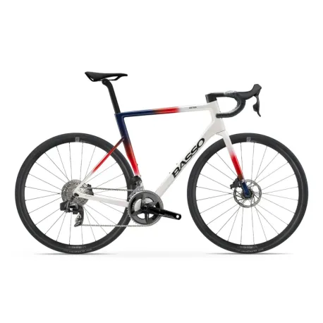 Cestný bicykel BASSO Astra, Rival 2x12 AXS, Microtech MrLite, chroma white