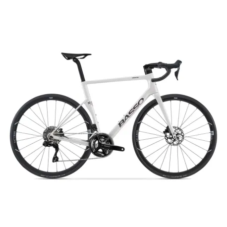 Cestný bicykel BASSO Venta R, Shimano 105 Di2, Microtech MCT, pearl white