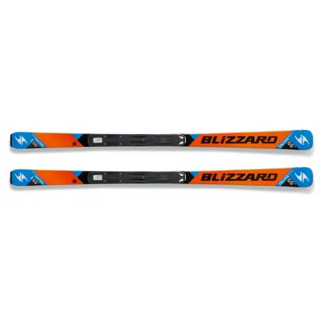 Juniorské závodné lyže (bez viazania) BLIZZARD GS JR Racing FIS + FIS plate, R-14 m