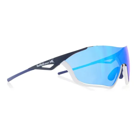 Slnečné okuliare RED BULL SPECT FLOW 001, white blue, smoke with blue mirror, CAT3, 2nd lens transparent, 135-0
