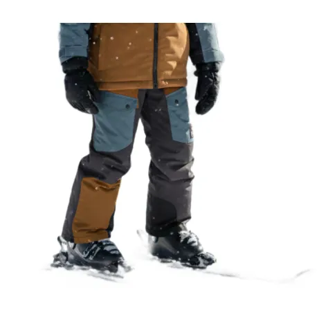Detské lyžiarske nohavice COLOR KIDS Jr. Ski Pants - Colorblock-2024-Nuthatch