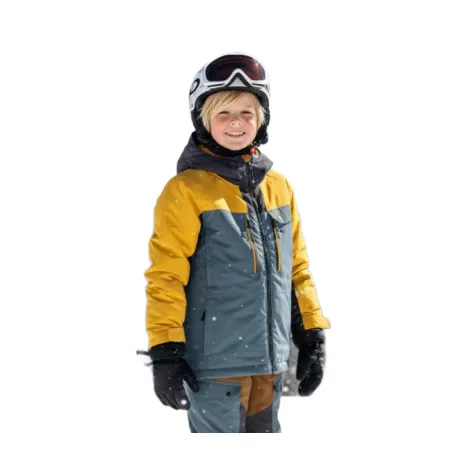 Chlapčenská lyžiarska bunda COLOR KIDS Jr. Ski Jacket - Colorbl.-7842-Stormy Weather