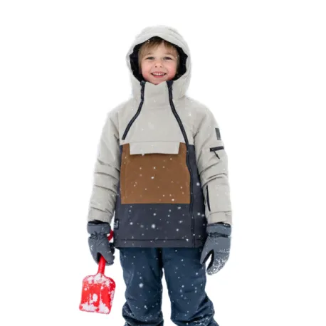Detská lyžiarska bunda COLOR KIDS Jr. Ski Jacket-1903-Pure Cashmere