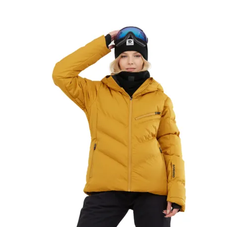 Dámska lyžiarska bunda FUNDANGO Elyra Padded Jacket-240-mustard
