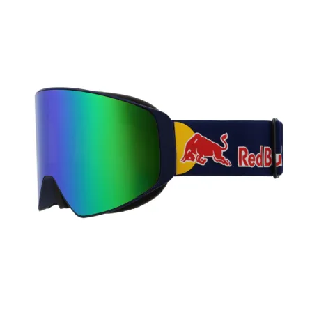 Lyžiarske okuliare RED BULL SPECT JAMM-07GR3, blue brown with green mirror