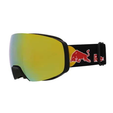 Lyžiarske okuliare RED BULL SPECT JON 02YE2, black smoke with yellow mirror
