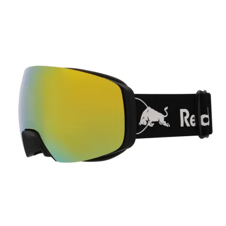 Lyžiarske okuliare RED BULL SPECT JON 03YE2, black smoke with yellow mirror
