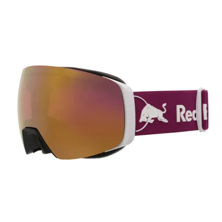Lyžiarske okuliare RED BULL SPECT JON 05RO2, white red with purple mirror