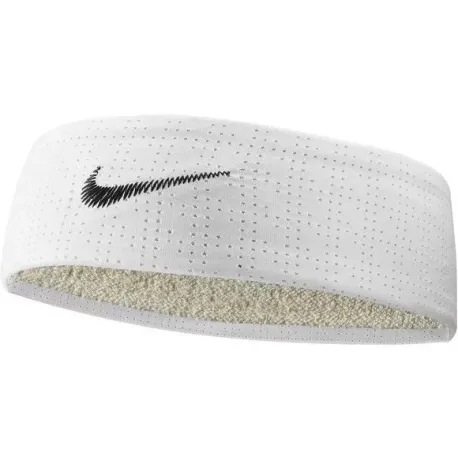 Čelenka NIKE Fury Headband Terry white black