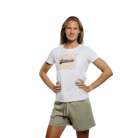 Dámske tričko s krátkym rukávom AUTHORITY T-BRND W white