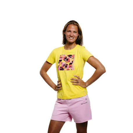 Dámske tričko s krátkym rukávom AUTHORITY T-CHILL W yellow